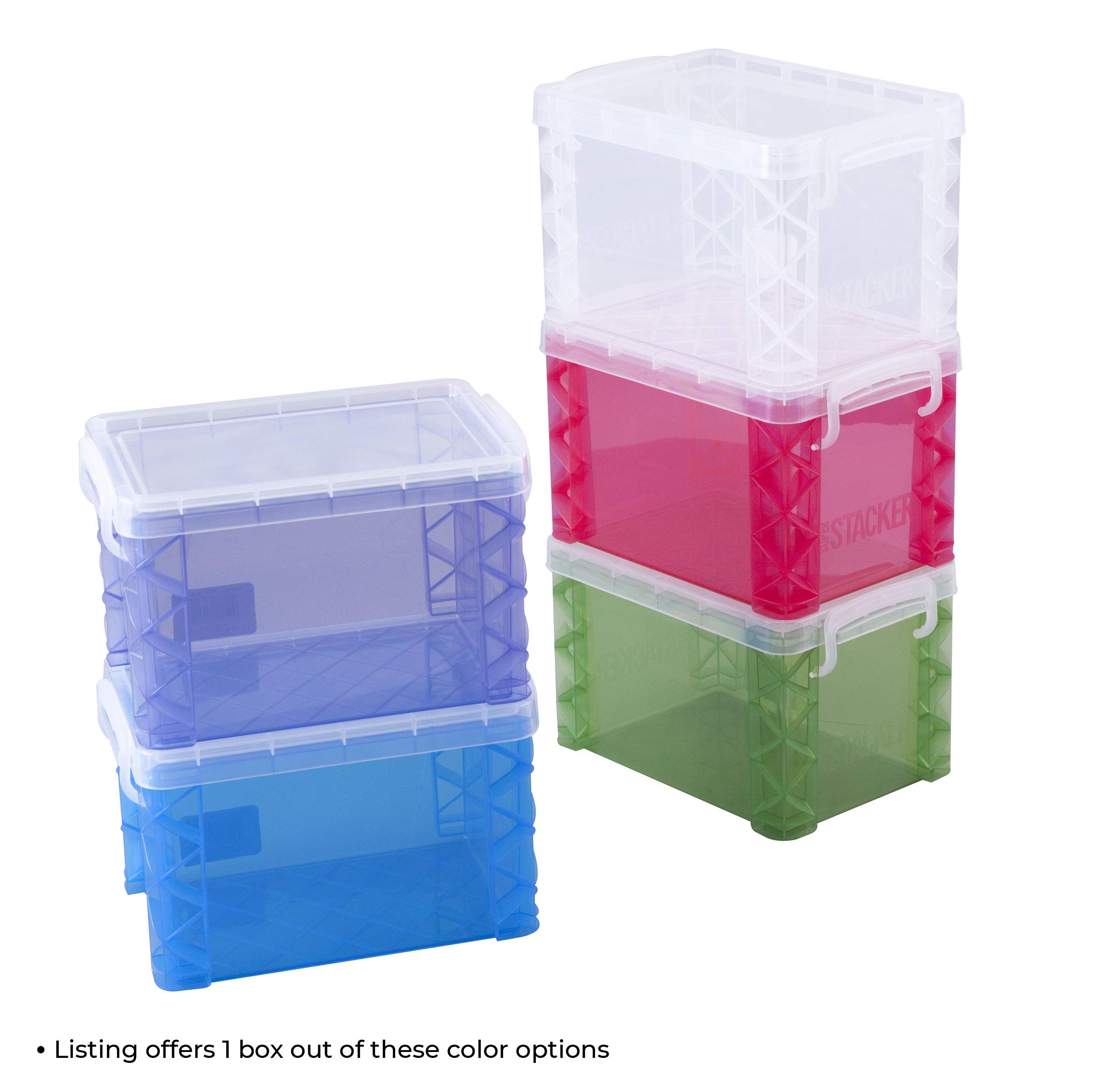 Amazon.com : Super Stacker Index Card Box, 4 x 6 Inch Index Cards